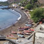 boats on the shore